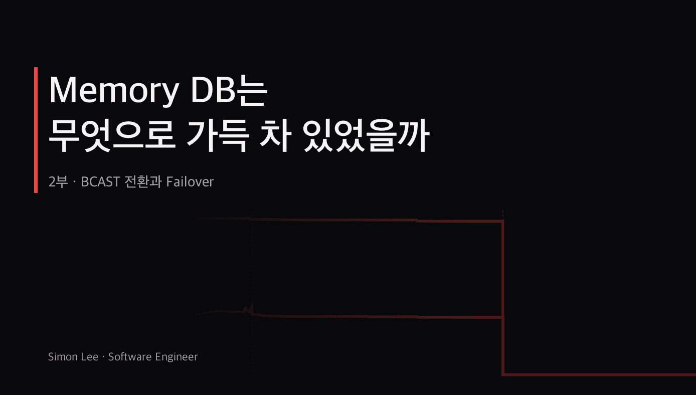 Memory DB는 무엇으로 가득 차 있었을까 - 2부 : BCAST 전환과 Failover