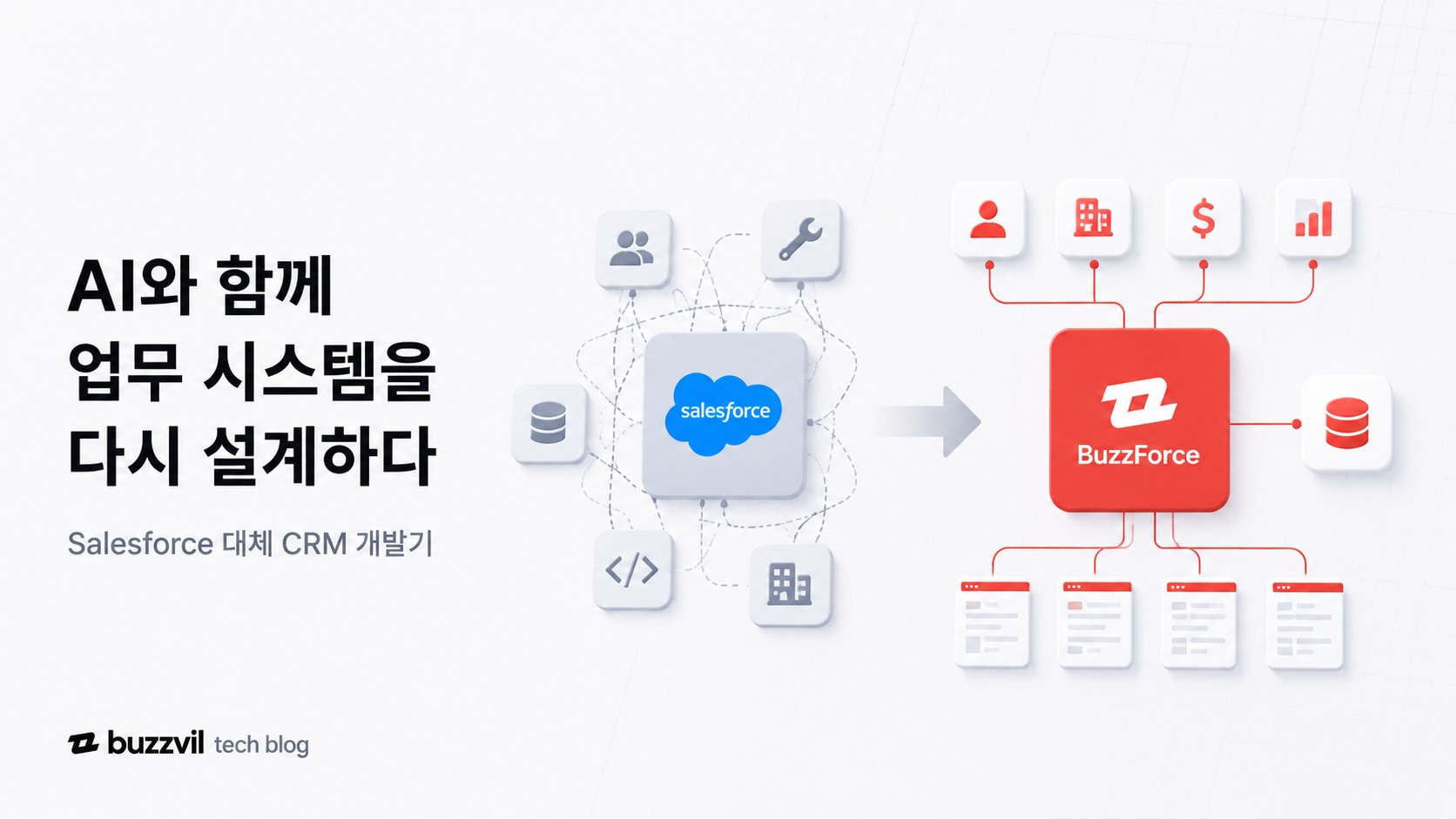 AI와 함께 업무 시스템을 다시 설계하다: Salesforce 대체 CRM 개발기